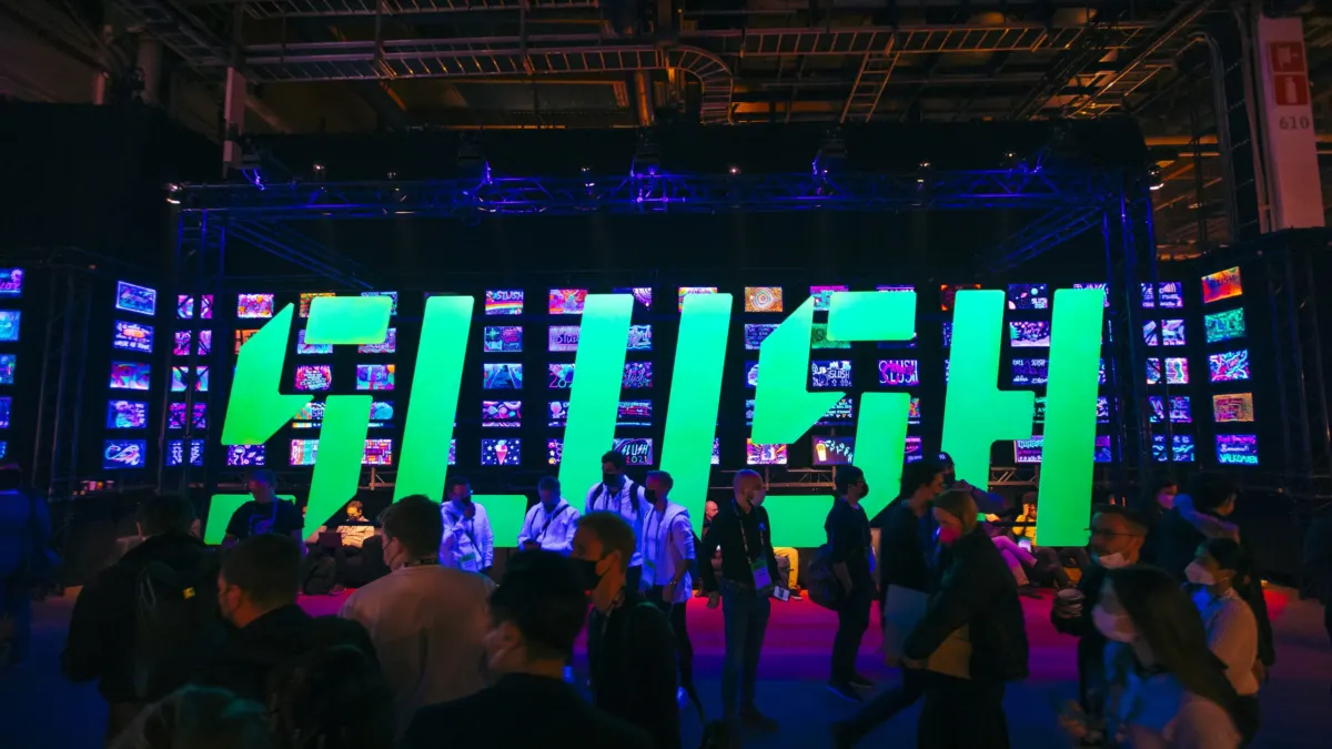 Half the Slush 100 builds hardware