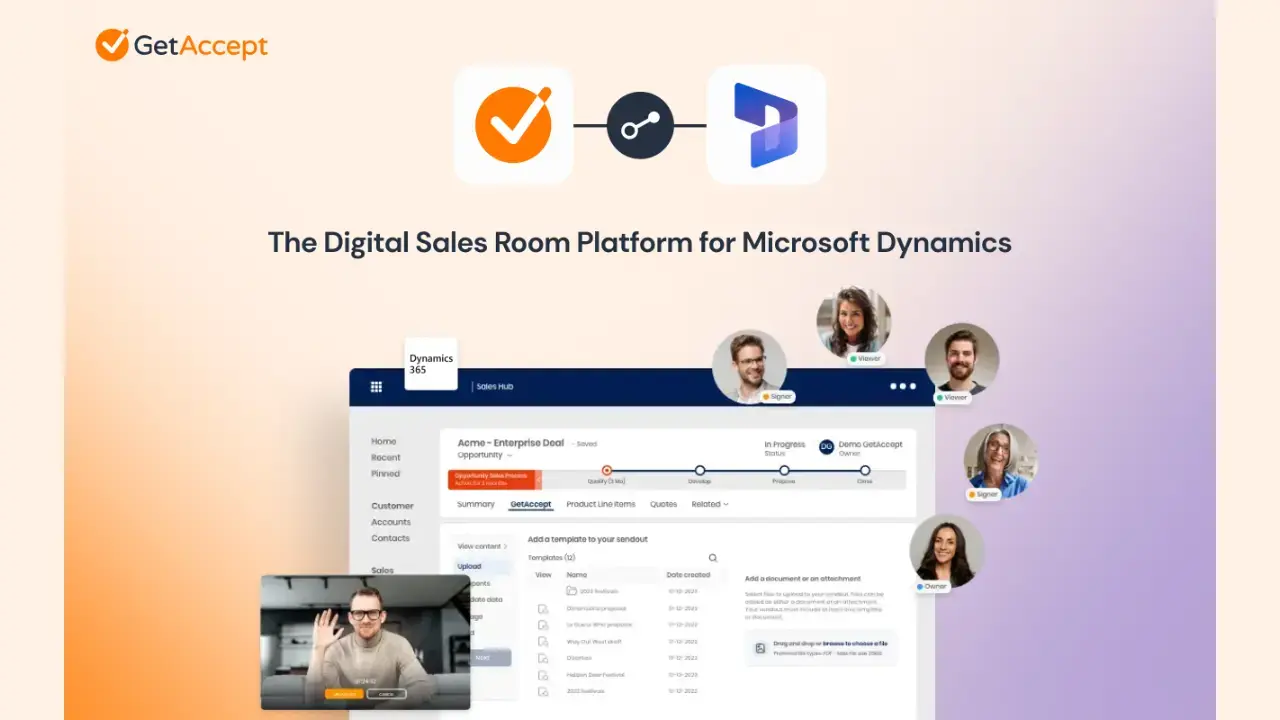 GetAccept Digital Sales Room now available on Microsoft AppSource