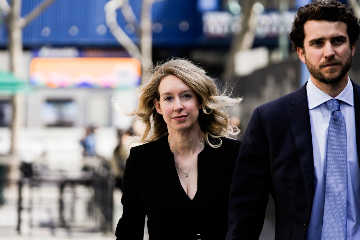 Elizabeth Holmes’ partner reportedly fundraising for new blood-testing startup