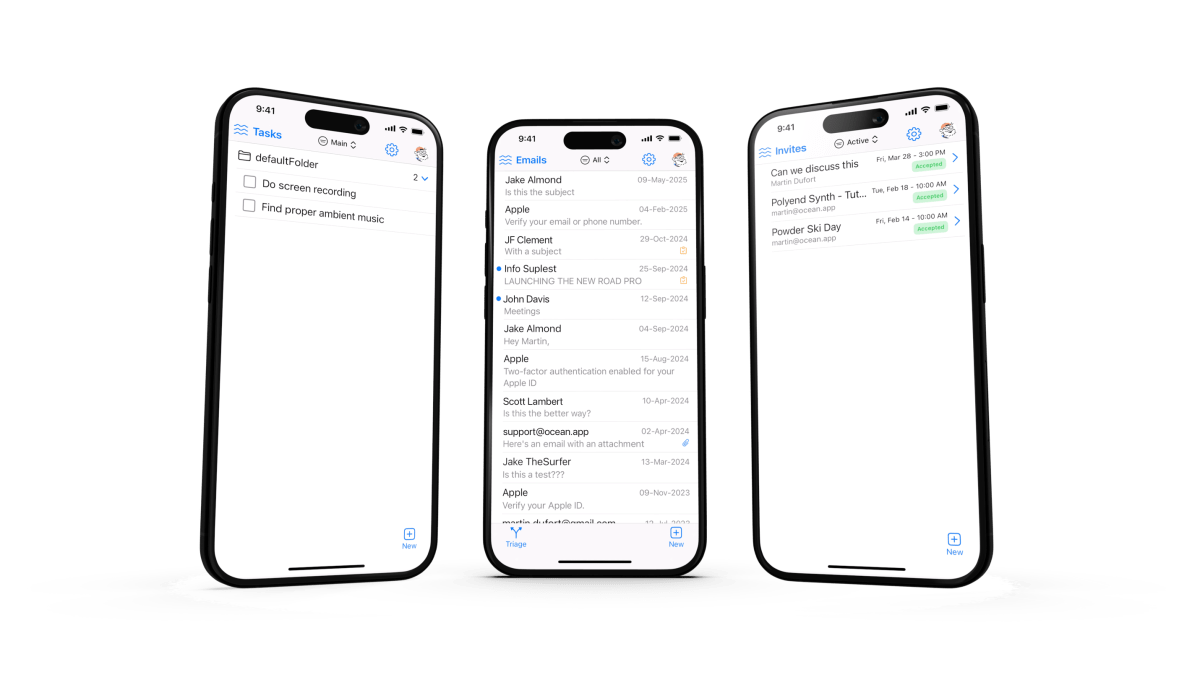 Ocean’s new app brings inbox triage, tasks, and invites to Gmail users