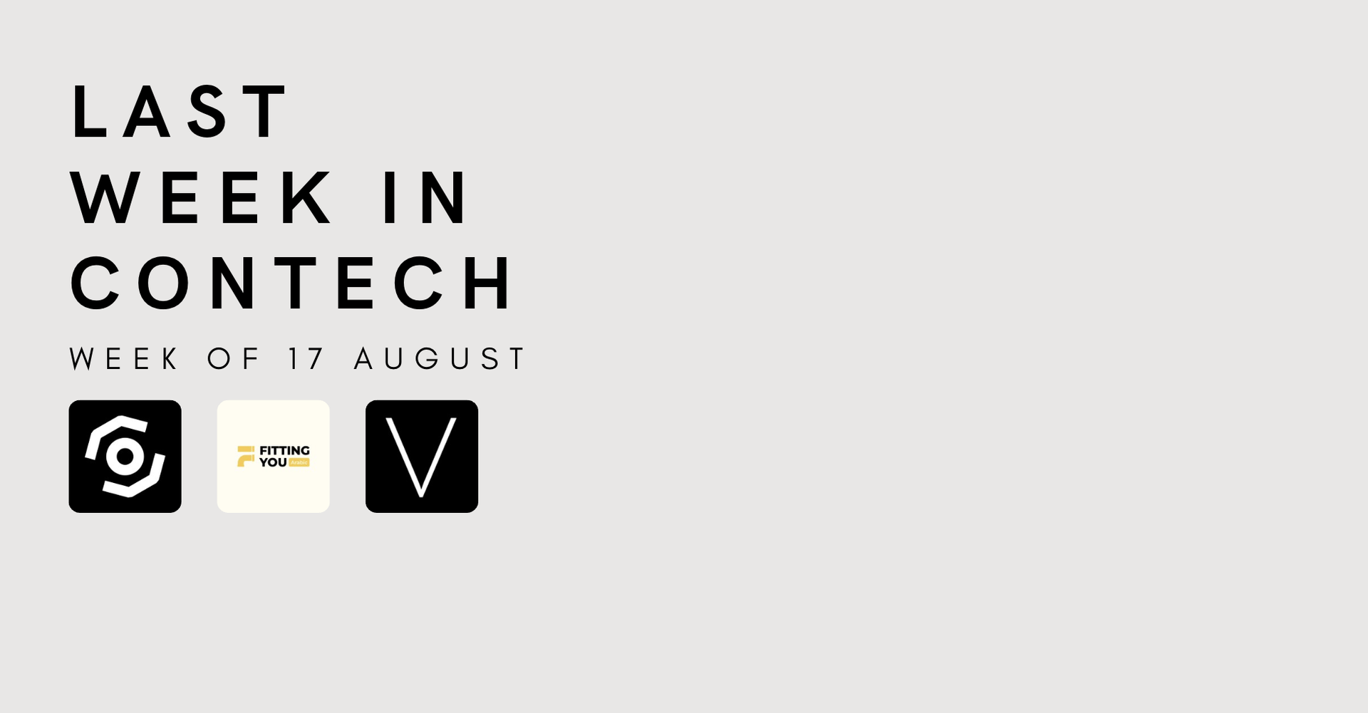 Last Week in ConTech - 17 August 2026