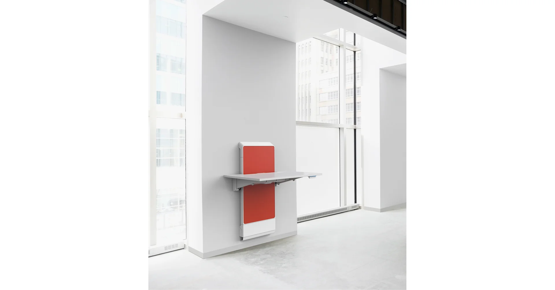 Ergotron's Award-Winning JŪV Wall Launches to the Contract Furniture Market