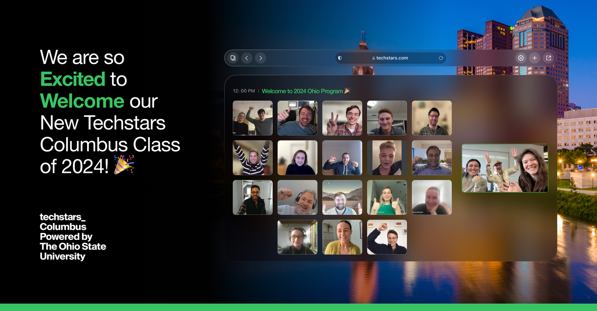 Techstars Columbus Accelerator Announces 2024 Spring Class