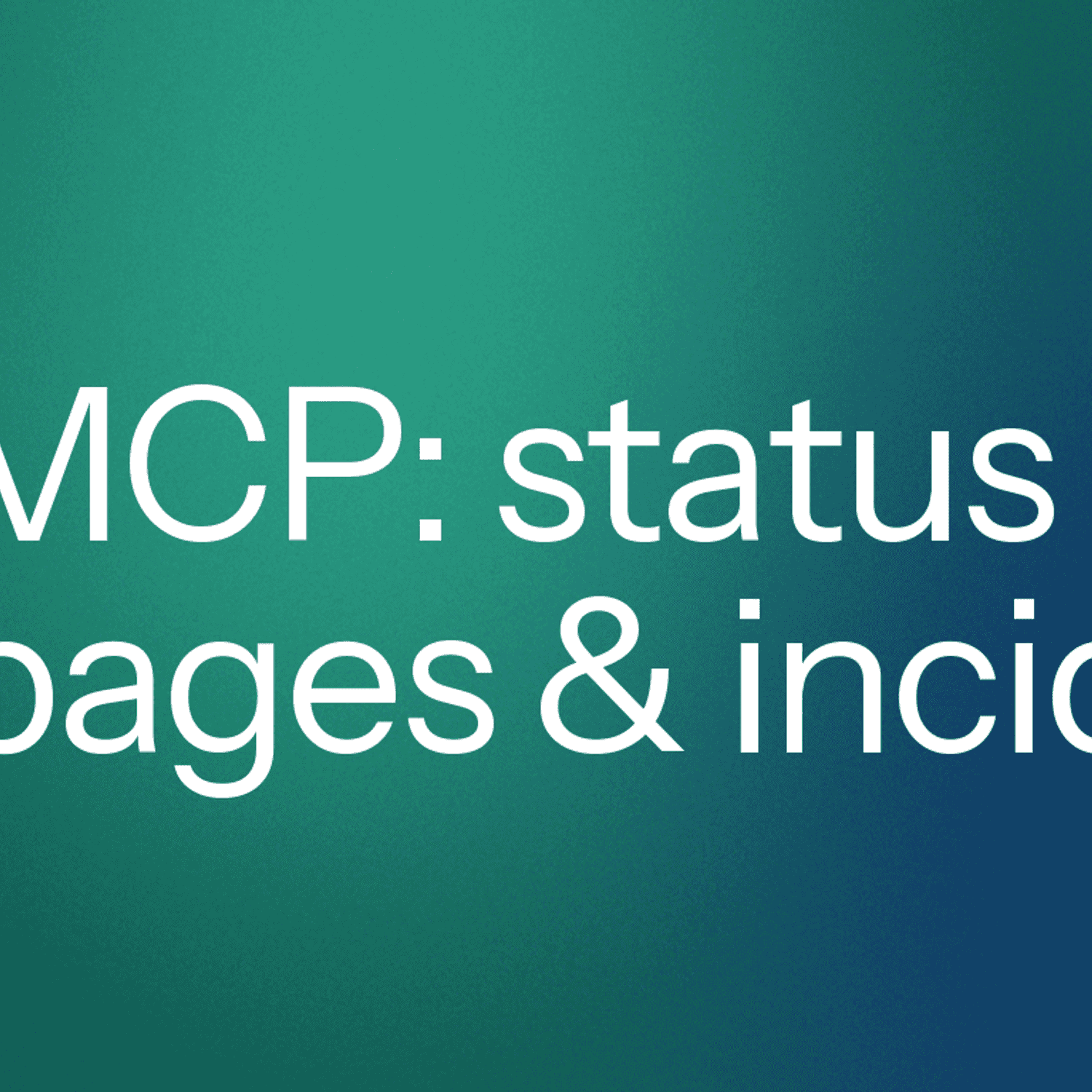 Hyperping MCP: Run Incidents, Status Pages and Maintenance