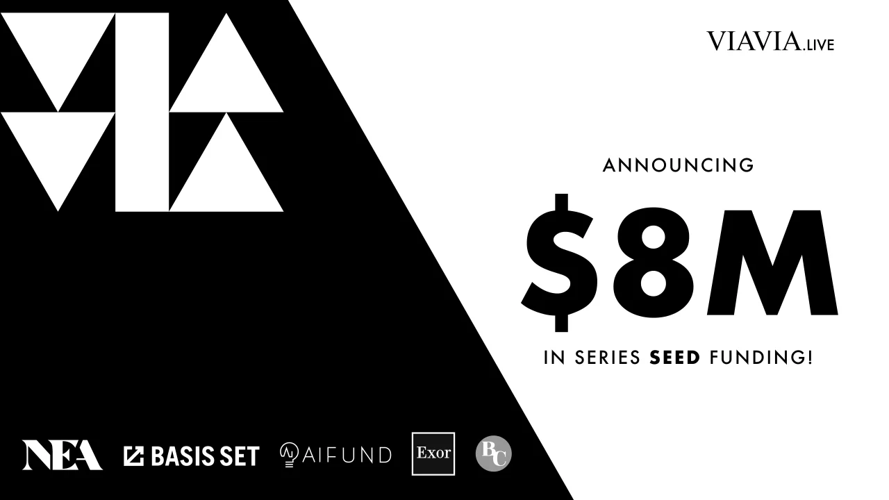 VIAVIA Announces $8M in Seed Funding to Build The End-to-End Solution for Fashion E-commerce