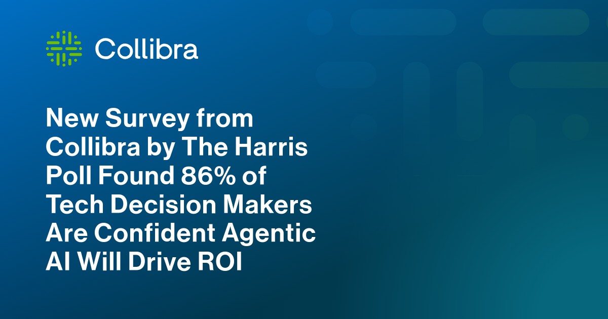 Collibra Harris Poll: 86% confident in agentic AI ROI