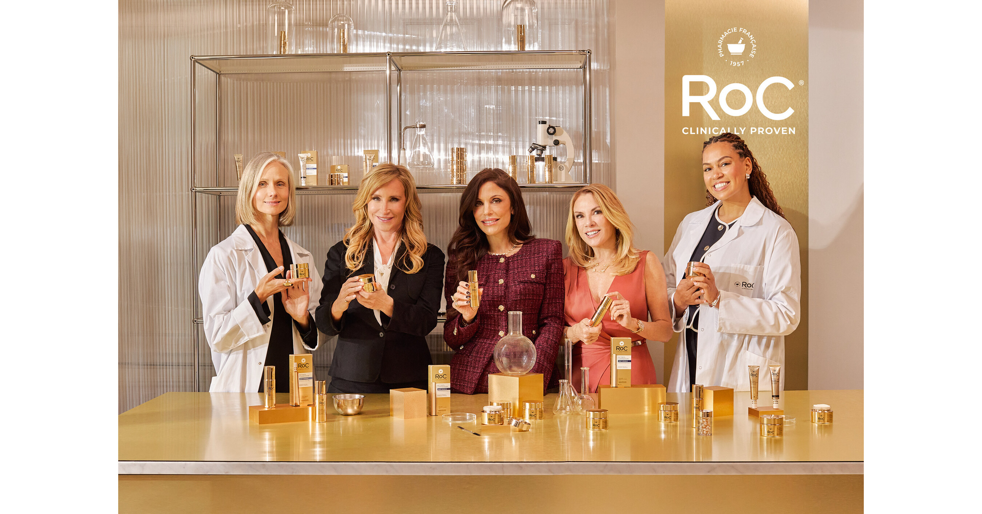 RoC Skincare Unites Bethenny Frankel, Ramona Singer, and Sonja Morgan to Reverse the Clock by 10 Years in Iconic Reunion Campaign