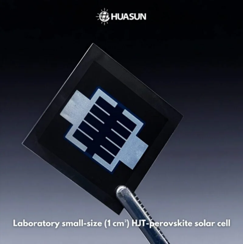 Huasun claims 34.02% efficiency on HJT-perovskite tandem cell
