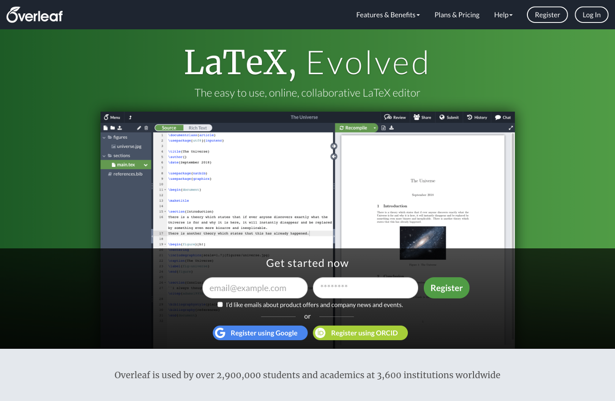 Overleaf launch official press release