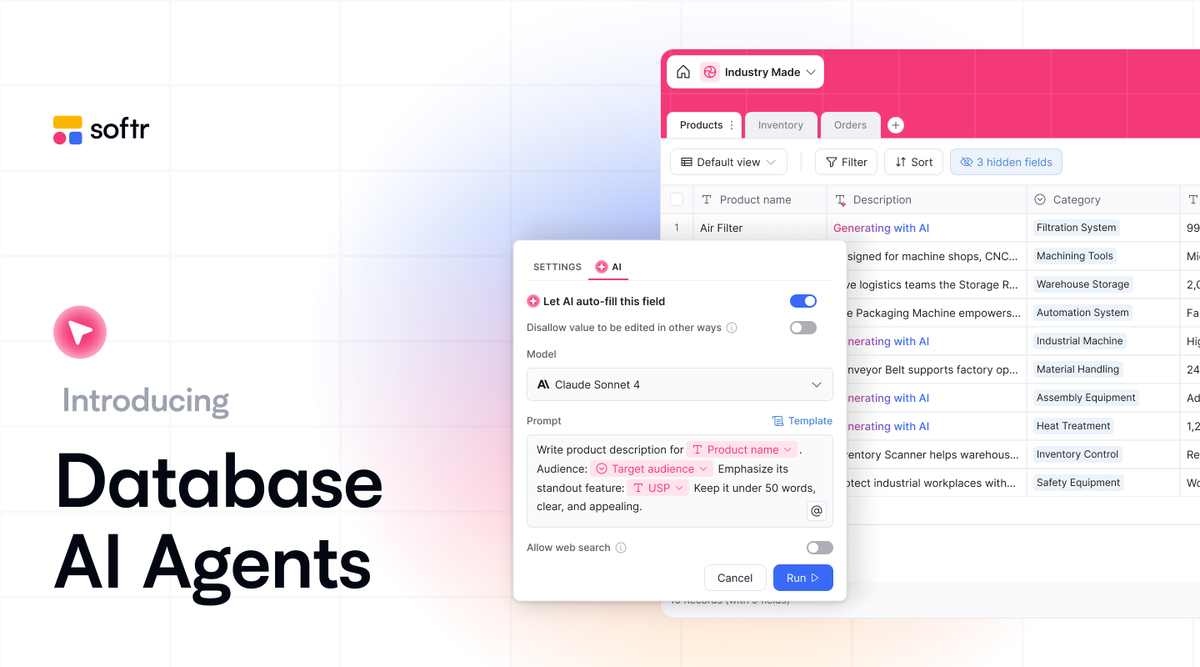 Introducing Database AI Agents