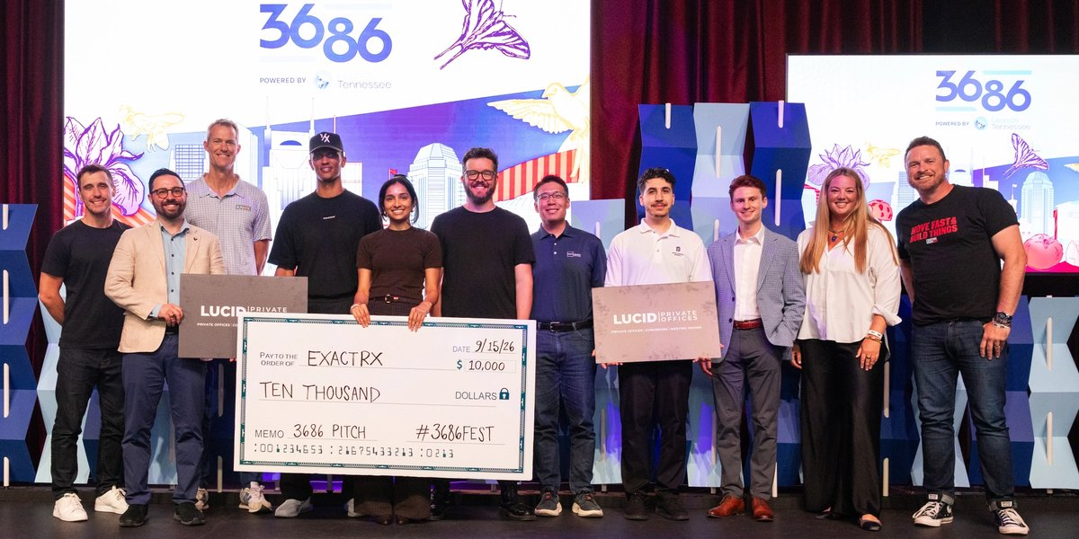 Exactrx takes home the win at the 3686 Pitch Competition