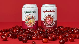 Spindrift debuts cranberry-inspired sparkling waters for fall