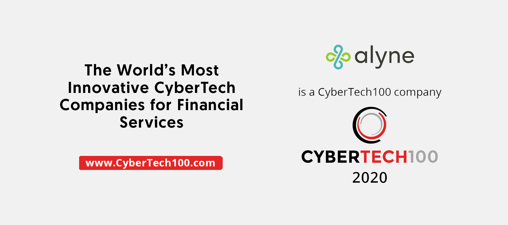 Alyne is proud to be recognised as a Global CyberTech100 company
