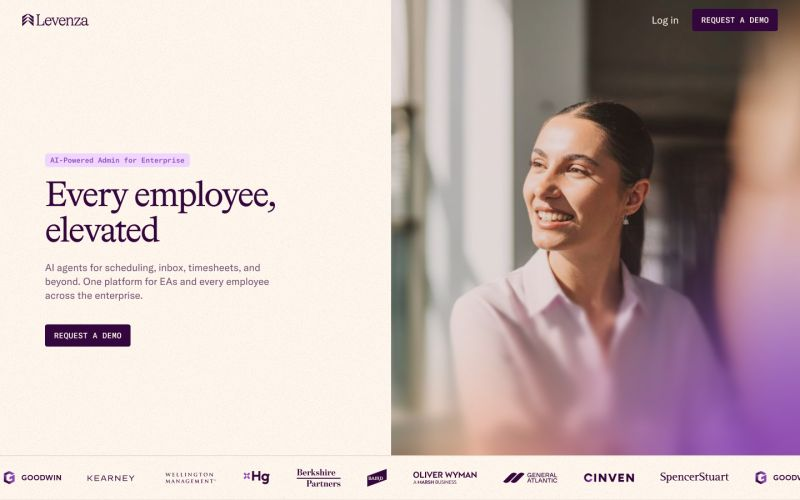 We're excited to share a new homepage for Levenza