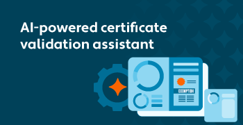 How AI is transforming Avalara Exemption Certificate Management