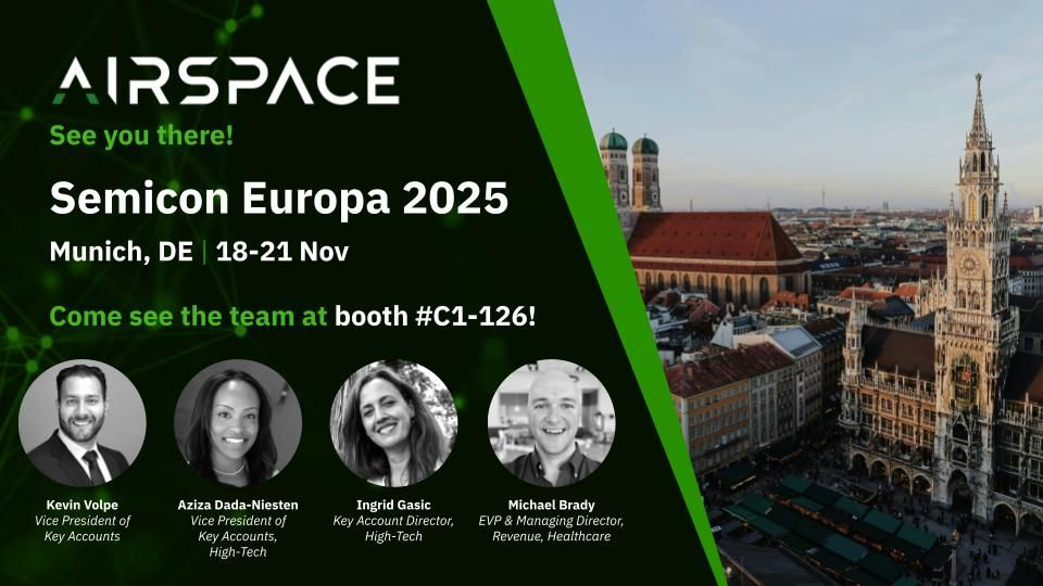 Airspace Presents at Semicon Europa 2025 in Munich