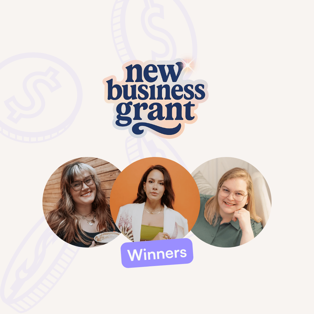 Announcing the winners of the Dubsado New Business Grant