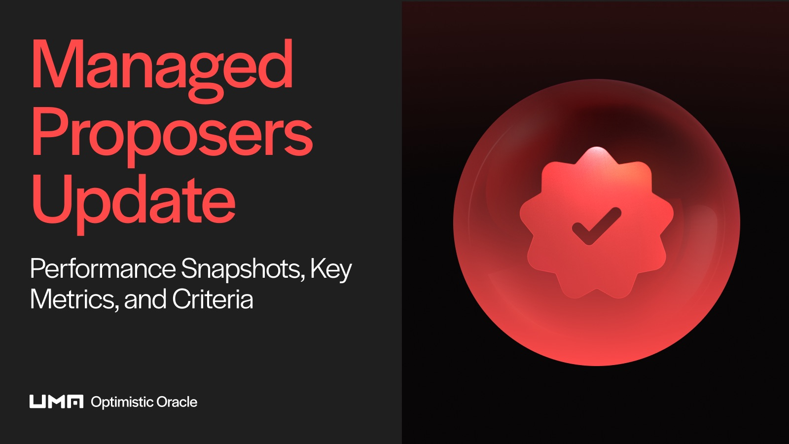 Managed Proposers Update