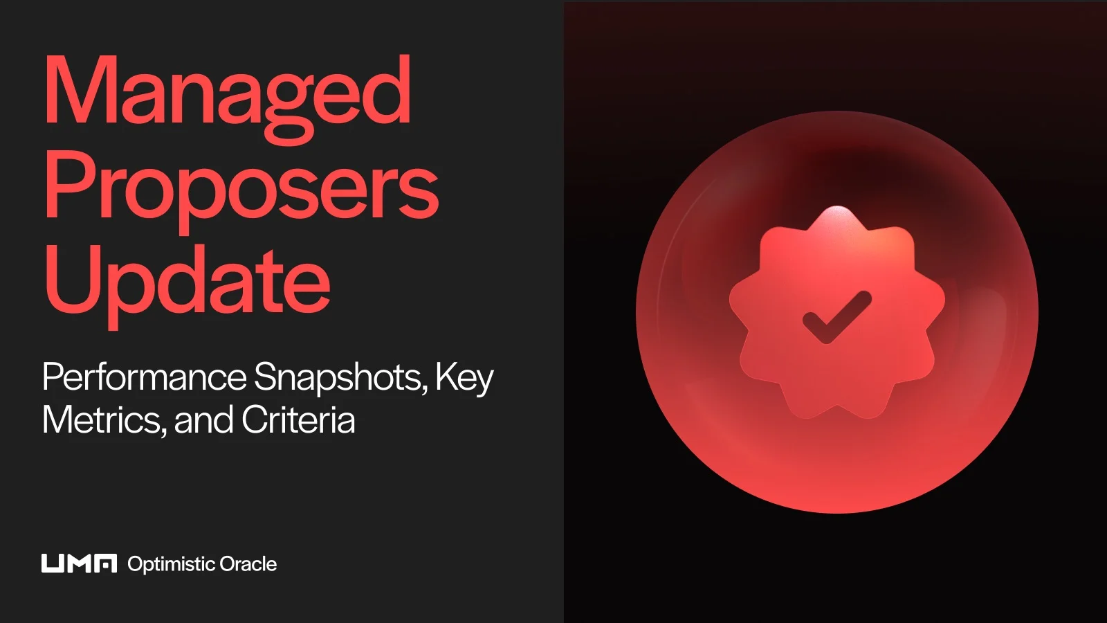 Managed Proposers Update