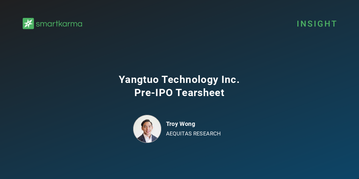 Yangtuo Technology Inc. Pre-IPO Tearsheet