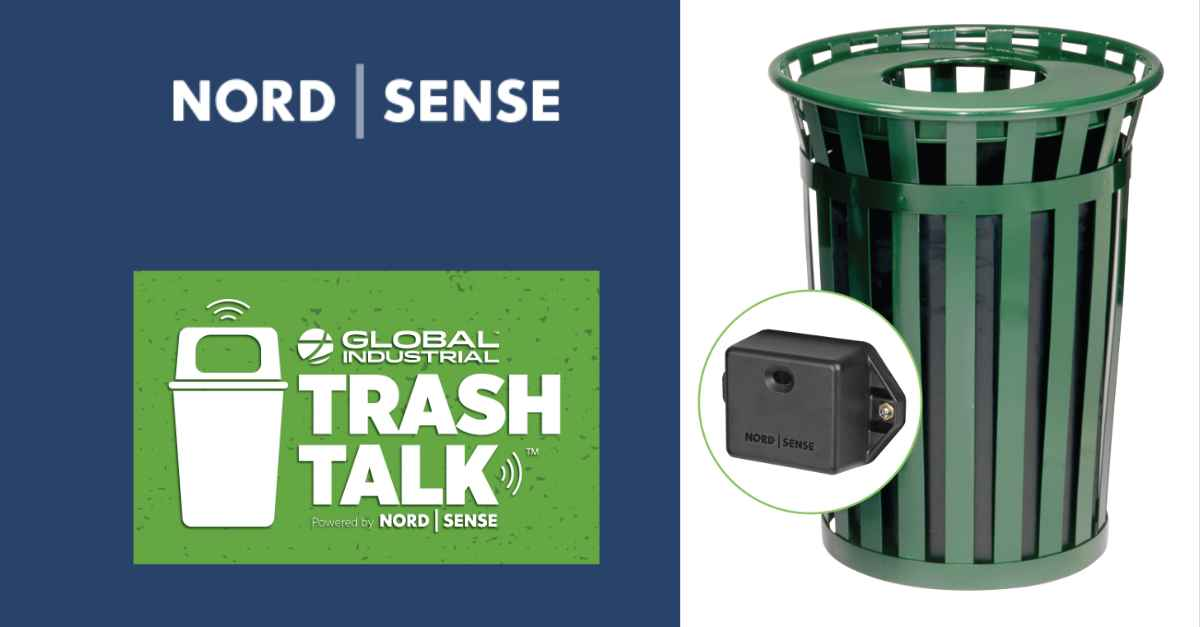 Nordsense and Global Industrial: A Partnership to Revolutionize Trash Cans