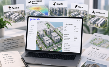 Real Estate Feasibility Software Compared: Zenerate and Alternatives