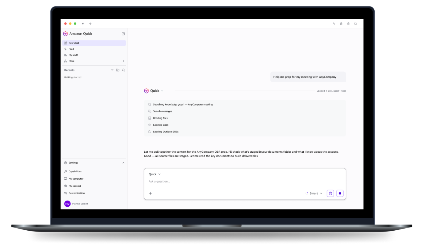 AWS launches Amazon Quick desktop AI assistant that works across your applications, tools, and data