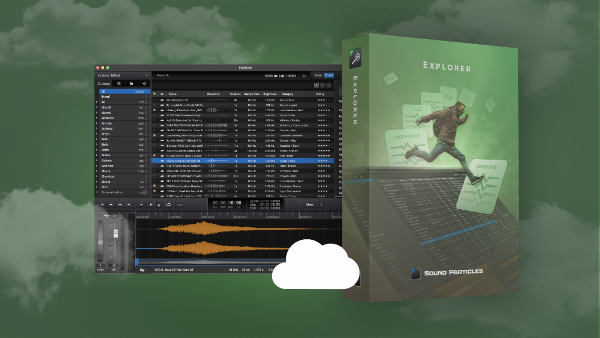 Sound Particles Releases Explorer SFX Cloud for Content Creators