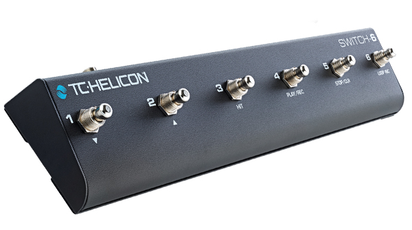 TC-Helicon introduces Switch-6, extended remote control of VoiceLive