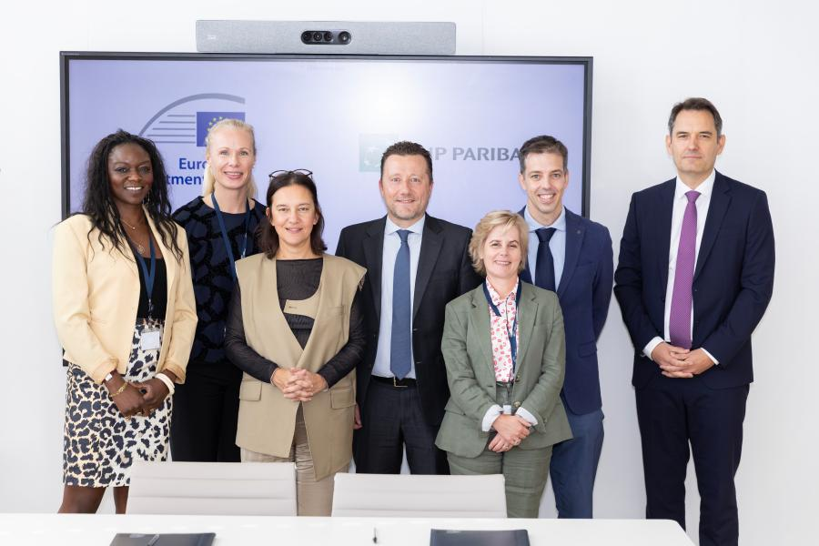 EIB and BNP Paribas to mobilise EUR 700 million in guarantees to support European energy grids