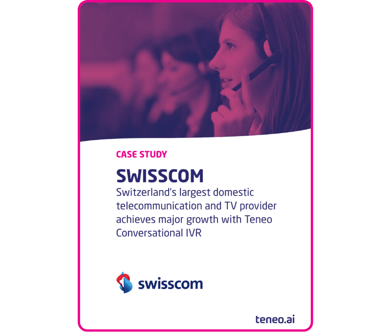 Swisscom Achieves Major Growth With Teneo AI