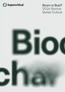 Supercritical report on biochar supply growth and quality