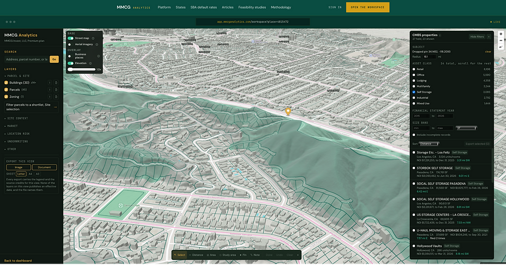 MMCG Invest Launches MMCG Analytics: A National Commercial Real Estate Data Platform Built for Feasibility Studies and CRE Insight