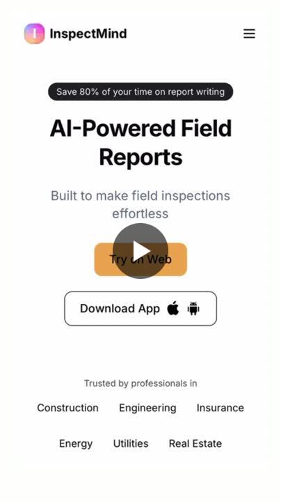 Introducing InspectMind AI: Automate Report Writing