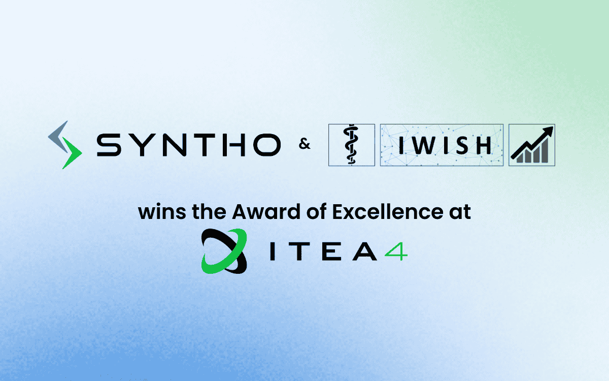 Syntho wins ITEA Award of Excellence for Business Impact with IWISH Project