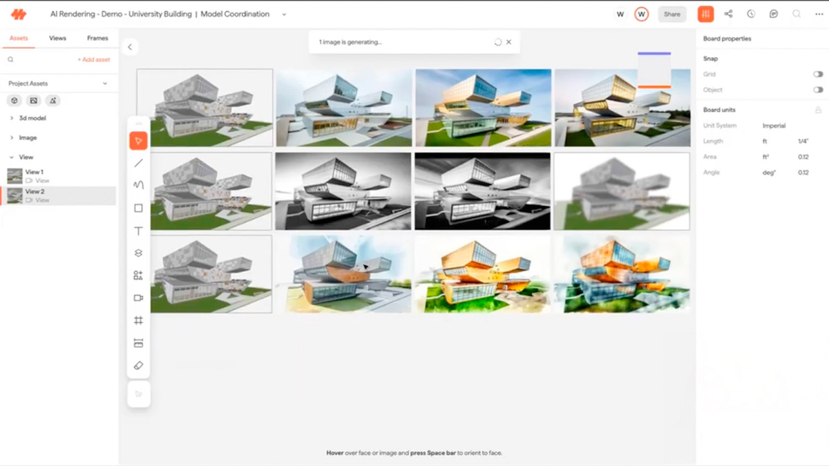 Motif introduces single click AI rendering tool
