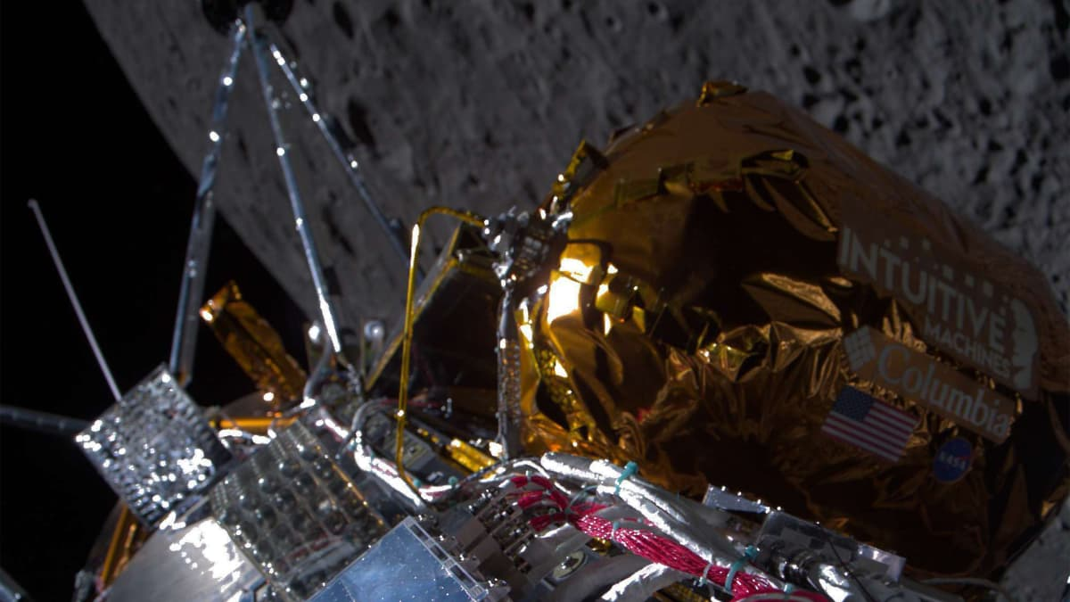 Intuitive Machines Odysseus lands on the Moon in historic first for US since Apollo
