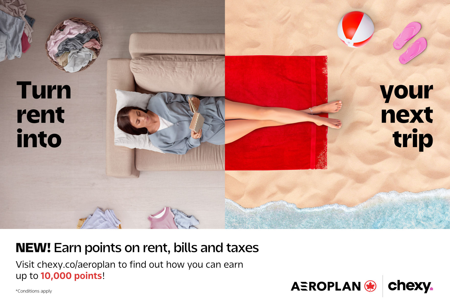 Aeroplan partners with Chexy to turn essential expenses into exciting rewards for members