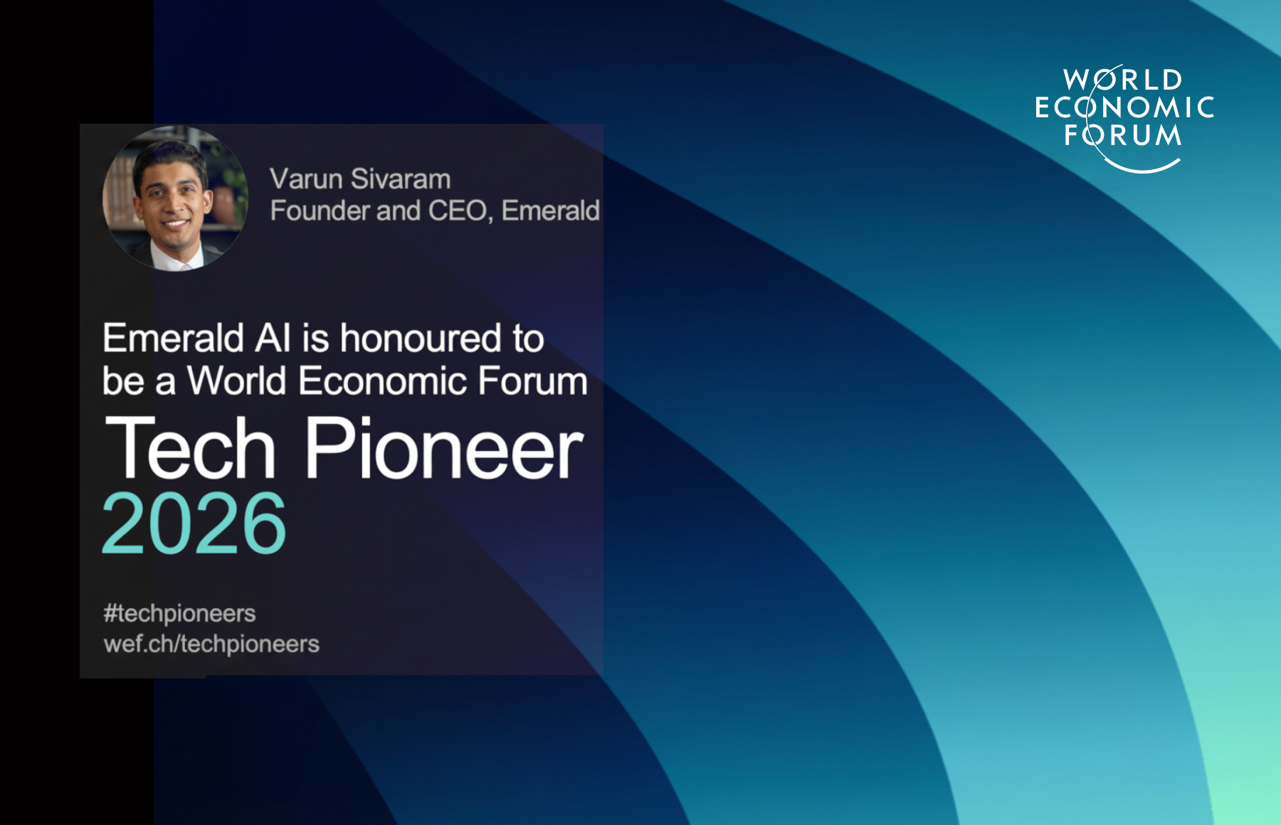 Emerald AI selected as a 2026 Technology Pioneer by the World Economic Forum