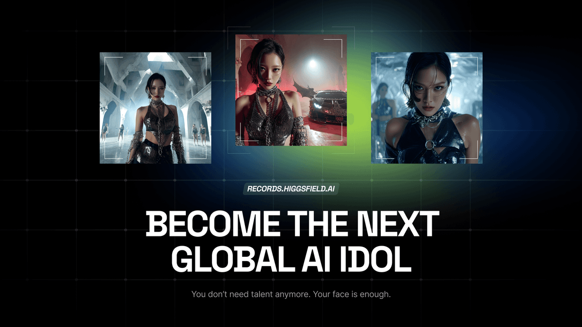 Higgsfield debuts the world's first AI K-Pop idol