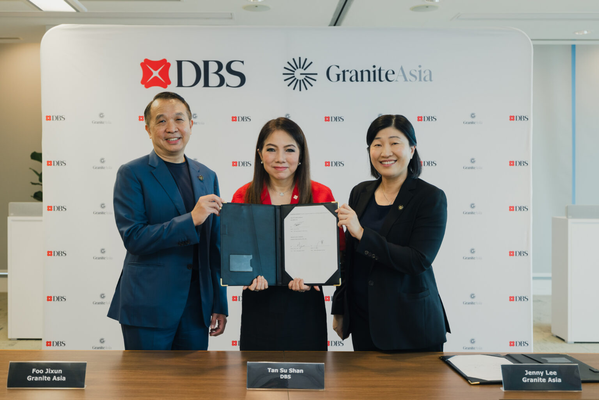 DBS and Granite Asia Partner to Accelerate Growth of Asia's Next Generation Companies, Close USD 110 Million AI IPO Fund