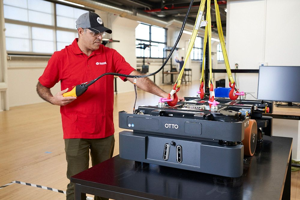 First Autonomous Mobile Robots Roll Off the Line at Rockwell Automation's Milwaukee Headquarters