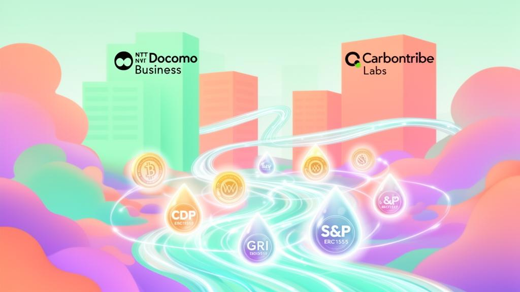 NTT Docomo Business Explores Converting Water Resource Data Into Investable Assets With Estonia's Carbontribe Labs, Eyeing 2027 Commercial Launch