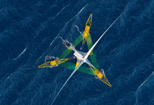 Gazelle Wind Power Develops Breakthrough Floating Platform Design for 18MW+ Wind Turbines