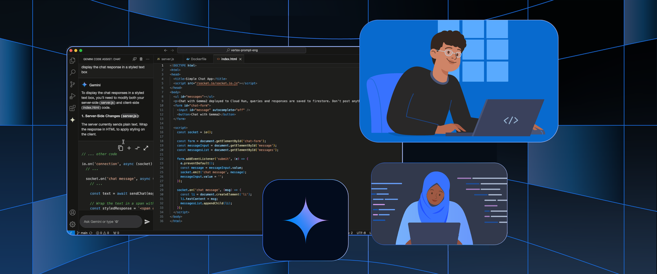 Get coding help from Gemini Code Assist — now for free