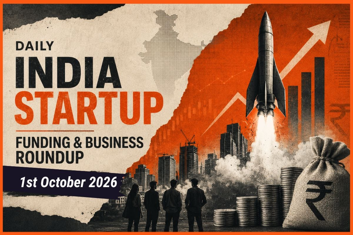 Daily Indian Funding Roundup & Key News -1 October2026