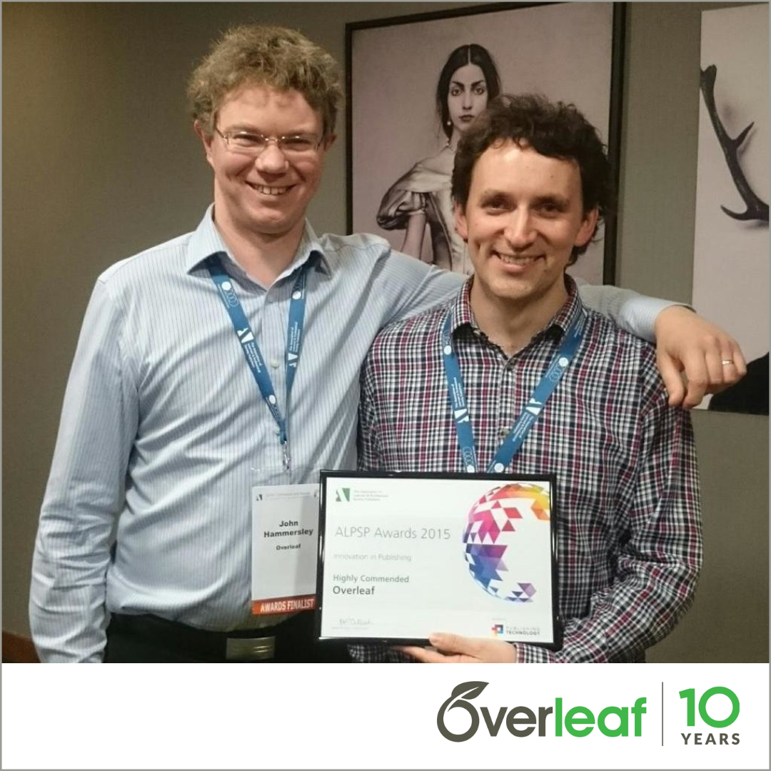 Looking back on 10 years with Overleaf founders