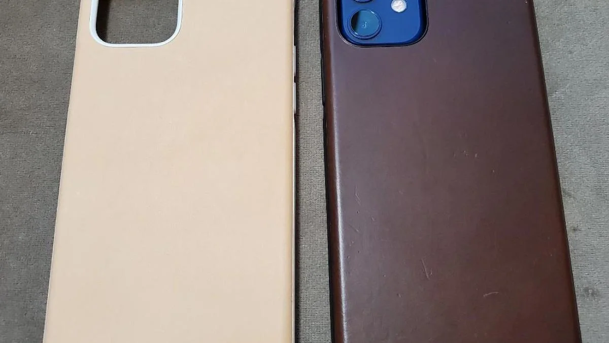 Nomad rugged leather cases for Apple iPhone 12: Classic Horween leather cases provide stylish protection
