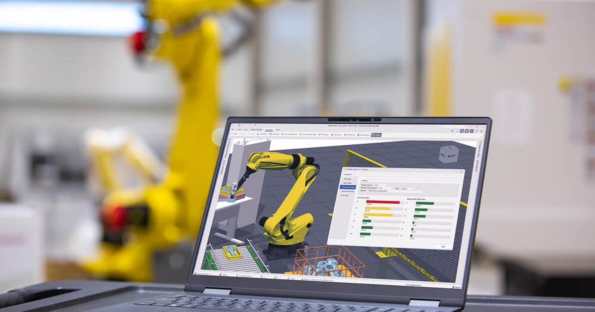 FANUC Introduces Enhanced, Next-Gen ROBOGUIDE Robot Simulation Software
