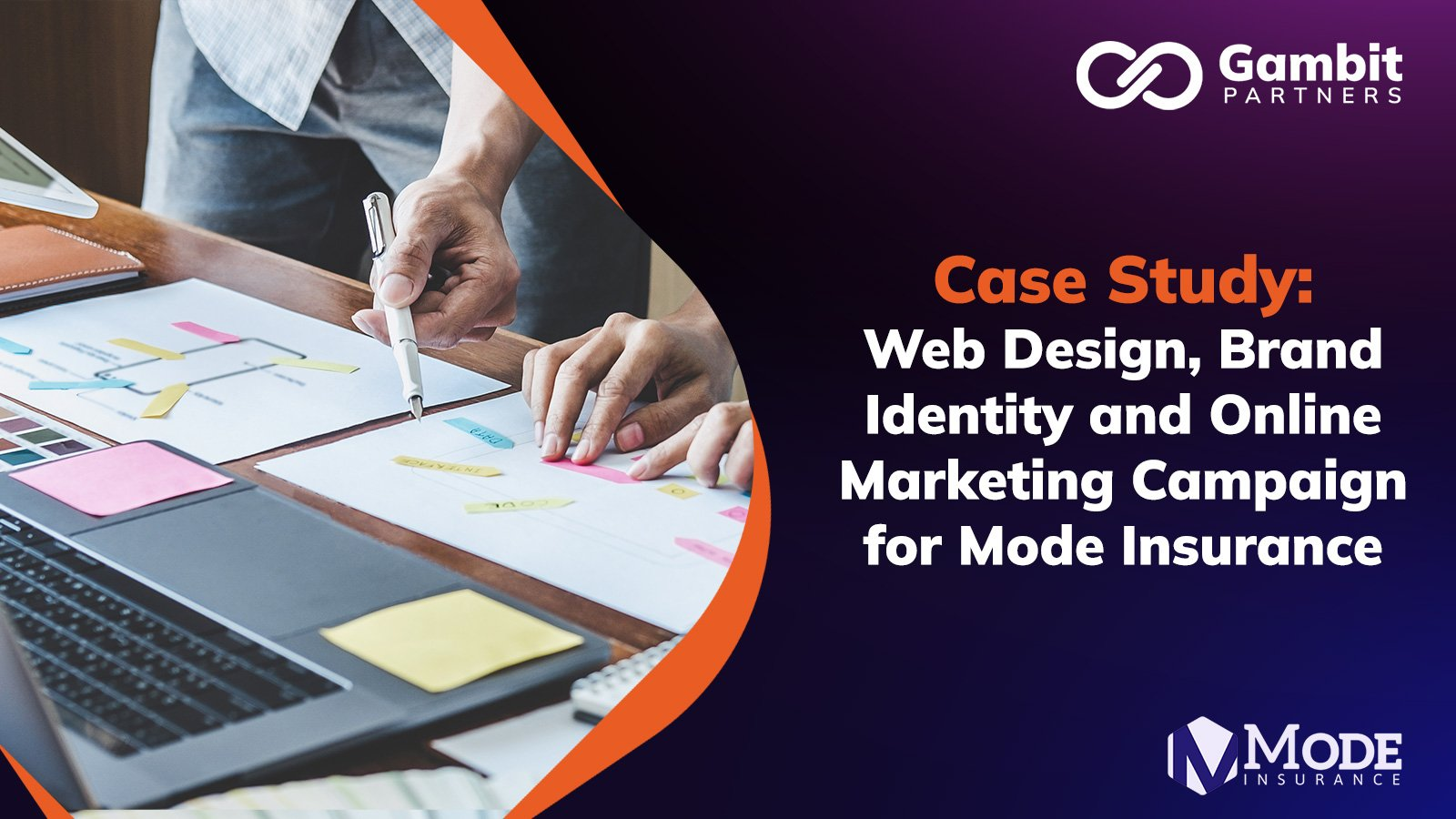 Case Study: Web Design, Brand Identity and Online Marketing Campaign for Mode Insurance